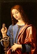 Piero di Cosimo Evangelist oil on canvas